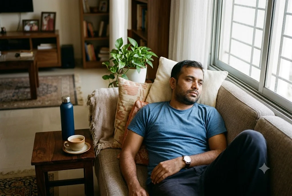 Person experiencing tiredness and low energy on semaglutide