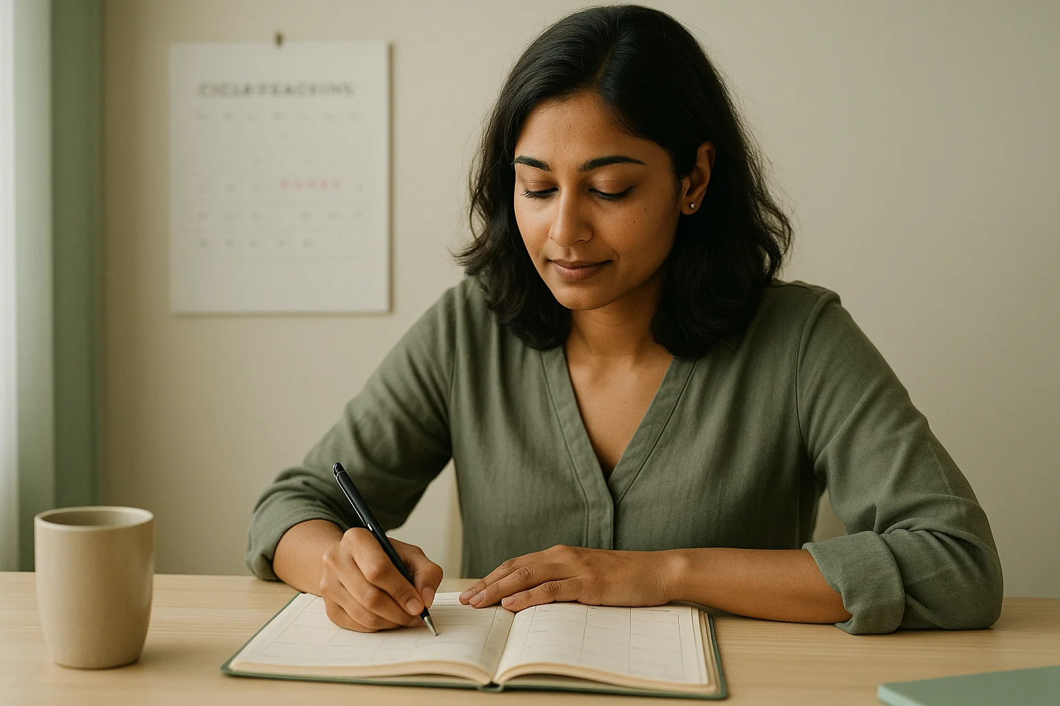 Woman representing menstrual-cycle and hormonal changes that can occur on semaglutide